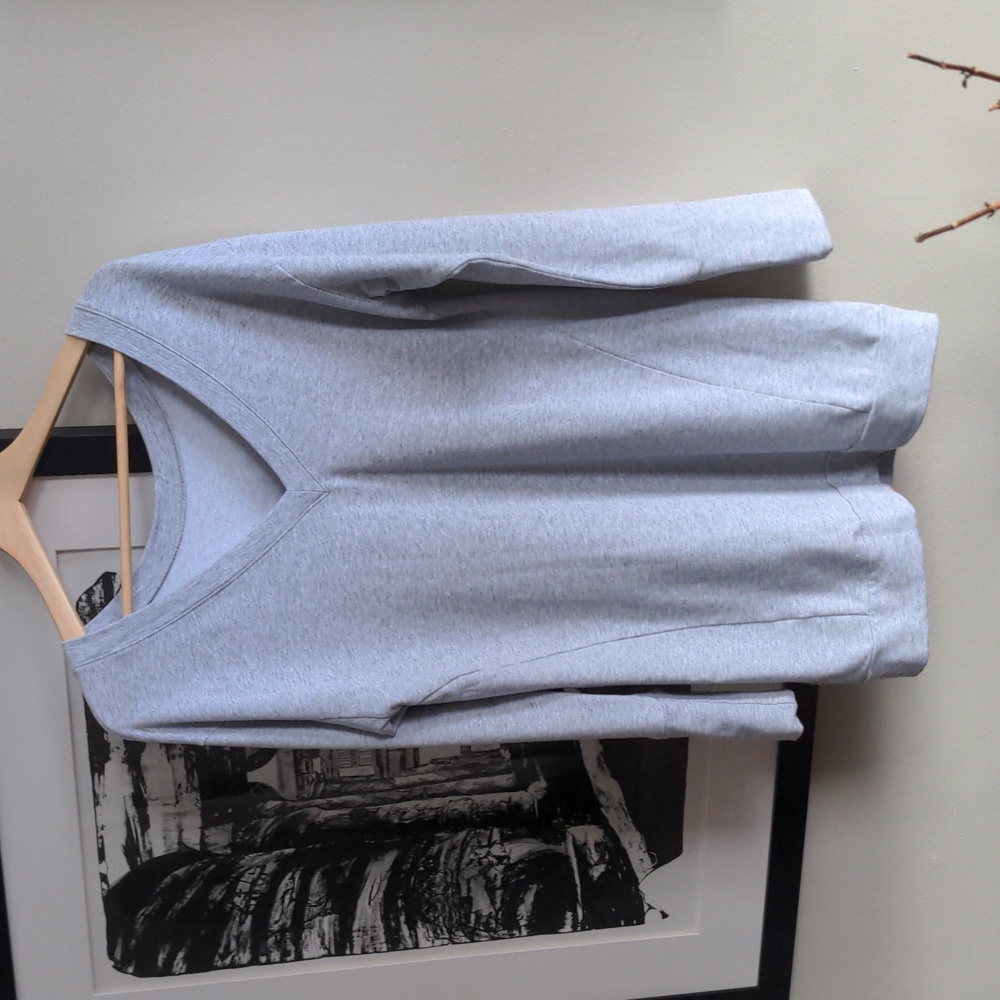 Grey Rose Buddha Tofino Dress Reversible Long sleeve, Rose Boreal Sz M